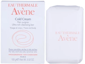 Avene Сверхпитательное мыло с колд-кремом Peaux Seches Cold Cream Soap