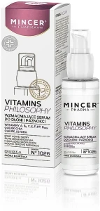 Mincer Pharma Сыворотка для рук и ногтей Vitamins Philosophy №1026