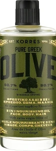 Korres Живильна олія для тіла, волосся, обличчя Pure Greek Olive 3 In 1 Nourishing Oil
