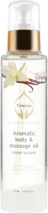 Finesse Ароматична олія для масажу "Ваніль" Aromatic Body&Massage Oil Vanilla