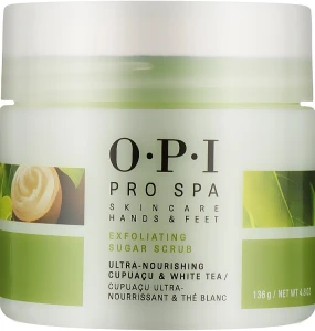 O.P.I Скраб с сахарными кристаллами для ног ProSpa Skin Care Hands&Feet Exfoliating Sugar Scrub