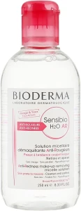 Міцелярний лосьйон для чутливої шкіри - Bioderma Sensibio H2O AR Anti-Redness make-up removing micelle solution, 250 мл