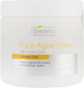 Bielenda Professional Альгинатная маска для лица с коллоидным золотом Face Algae Mask