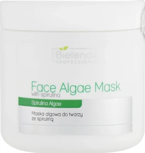 Bielenda Professional Альгинатная маска для лица со спирулиной Algae Spirulina Face Mask