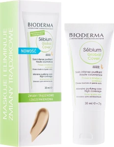 Bioderma Sebium Global Cover Cream Sebium Global Cover Cream