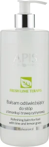 APIS Professional Освіжальний бальзам для ніг Refreshing Balm For Feet With Lime And Lemongrass