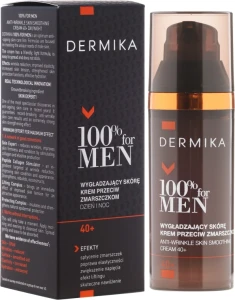 Dermika Розгладжувальний крем від зморшок Skin Smoothing Anti-Wrinkle Cream 40+