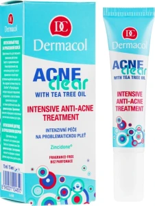 Dermacol Локальний догляд для проблемної шкіри Acneclear Intensive Anti-Acne Treatment