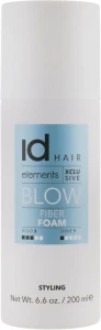 IdHair Волоконний мус для укладання волосся феном Elements Xclusive Fiber Foam
