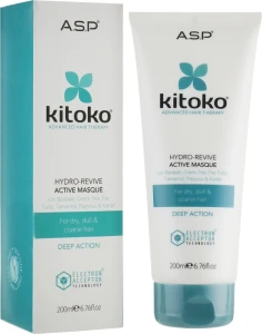 Affinage Маска для сухого волосся Kitoko Hydro Revive Active Masque
