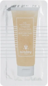 Sisley Очищающий отшелушивающий гель Gel Nettoyant Gommant Buff and Wash Facial Gel (пробник)