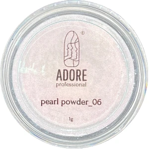 Adore Professional Жемчужная пудра для ногтей Pearl Nail Powder