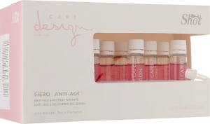 Shot Відновлювальна сироватка для волосся Care Design Anti-Age & Regenerative Serum
