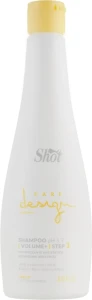 Shot Шампунь для надання об'єму волоссю Care Design Volume+ Step 1 Total Volumizing Anti-Frizz Shampoo