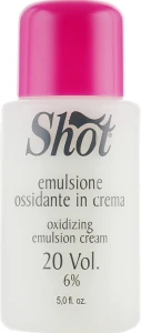 Shot Емульсія окислювальна кремова, 20 vol Scented Oxidant Emulsion