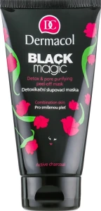 Dermacol Маска-плівка для комбінованої та жирної шкіри Black Magic Detox And Pore Purifying Peel-off Mask