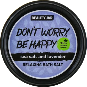 Beauty Jar Сіль для ванн "Don't Worry, Be Happy" Relaxing Bath Salt