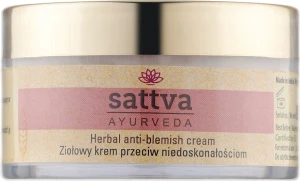 Sattva Крем для рівного тону обличчя Ayurveda Anti-Blemish Cream