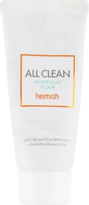 Очищаюча пінка для вмивання обличчя з білою глиною - Heimish All Clean White Clay Foam, міні, 30 мл