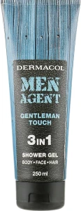 Dermacol Гель для душу Men Agent Gentleman Touch 3 In 1 Shower Gel