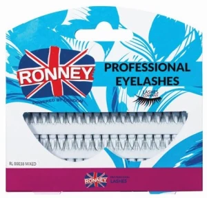 Ronney Professional Eyelashes 00038 Набор пучковых ресниц