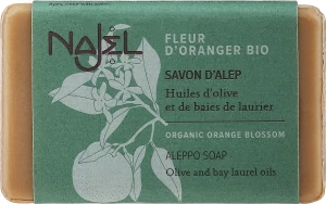 Najel Мыло алеппское "Флердоранж" Aleppo Soap Organic Orange Blossom Mild And Sweet
