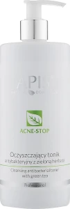 APIS Professional Тоник с экстрактами зеленого чая для лица Cleansing Antibacterial Tonic