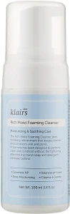 Klairs Гипоаллергенная очищающая пенка с бета глюканом Rich Moist Foaming Cleanser