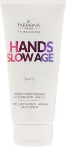 Farmona Professional Скраб для рук Hands Slow Age Triple Active Anti-ageing Hand Scrub