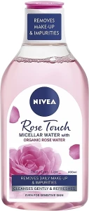 Nivea Рожева міцелярна вода MicellAIR Skin Breathe Micellar Rose Water With Oil