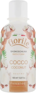Parisienne Italia Піна для ванни "Кокос" Fiorile Coconut Bath Foam