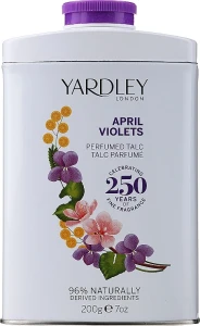 Yardley Парфюмированный тальк April Violets Perfumed Talc