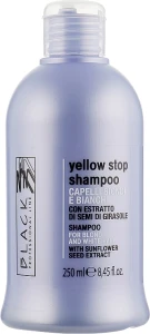 Black Professional Line Шампунь против желтизны для седых, осветленных волос Yellow Stop Shampoo