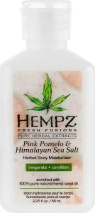 Молочко зволожуюче для тіла "Помело та гімалайська сіль" - Hempz Pink Pomelo & Himalayan Sea Salt Herbal Body Moisturizer, 66 мл