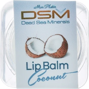 Mon Platin DSM Бальзам для губ на основі кокосового масла "Кокос" Lip Balm Coconut Butter