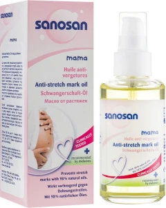 Sanosan Олія від розтяжок для вагітних Mama Anti-Stretch Mark Oil