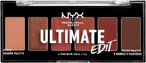 NYX Professional Makeup Ultimate Edit Petite Shadow Palette Палетка теней