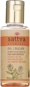 Sattva Травяное восстанавливающее масло для роста волос Vitailising Hair Oil
