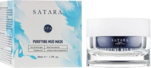 Satara Очищувальна мінеральна маска для обличчя Dead Sea Purifying Mud Mask