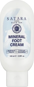 Satara Живильний крем для ніг Dead Sea Nourishing Foot Cream