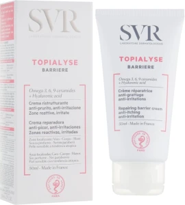 SVR Крем "Барьер" Topialyse Repairing Barrier Cream