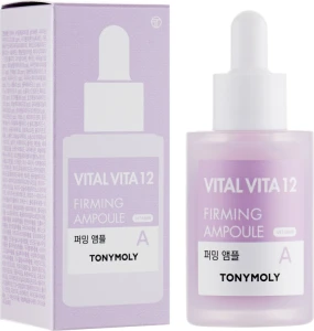 Tony Moly Ампульная эссенция для упругости кожи с витамином А Vital Vita 12 Firming Ampoule