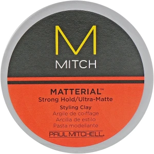 Paul Mitchell Матирующая глина сильной фиксации Mitch Matterial Styling Clay