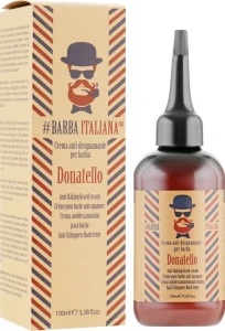 Barba Italiana Крем для бороди проти лущення шкіри Donatello