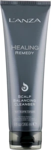 Очищающий шампунь для волос и кожи головы, восстанавливающий баланс - L'anza Healing Remedy Scalp Balancing Cleanser, 266 мл