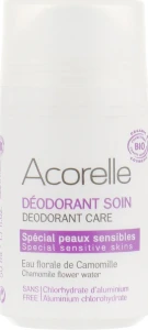 Acorelle Минеральный роликовый дезодорант "Ромашка и миндаль" Deodorant Roll On