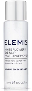 Elemis White Flowers Eye & Lip Make-Up Remover Двухфазный лосьон для демакияжа