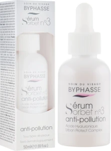 Byphasse Захисна сироватка для обличчя Sorbet Serum Anti-pollution №3