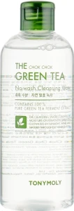 Tony Moly Очищувальна вода для обличчя The Chok Chok Green Tea No-Wash Cleansing Water
