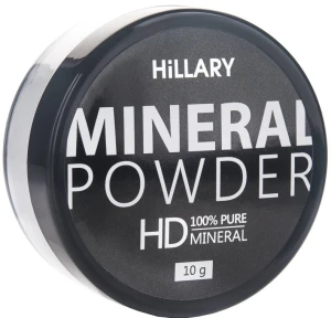 Hillary Mineral Powder HD Прозора розсипна пудра